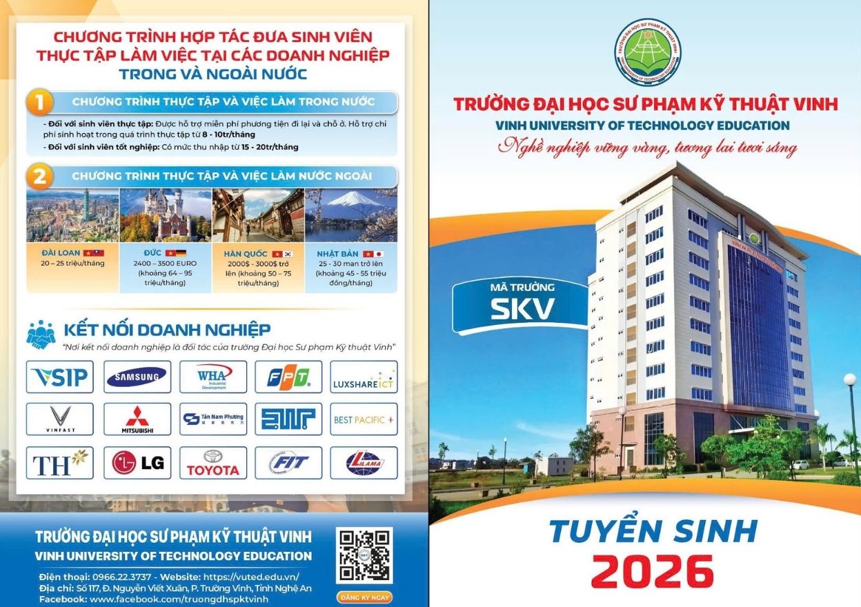 Cẩm nang tuyển sinh đại học, cao đẳng năm 2026